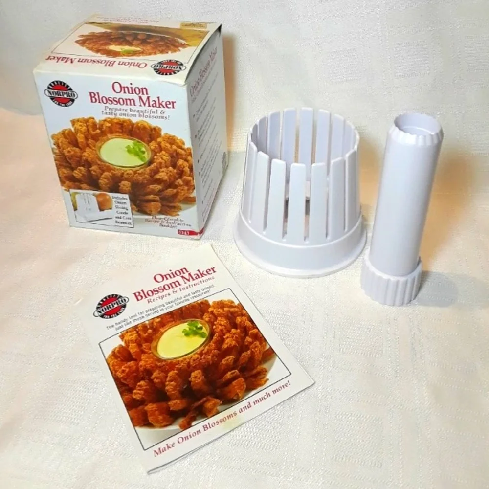 Home Norpro Onion Blossum Maker Recipes Instructions Cook Kitchen Cooking Tools